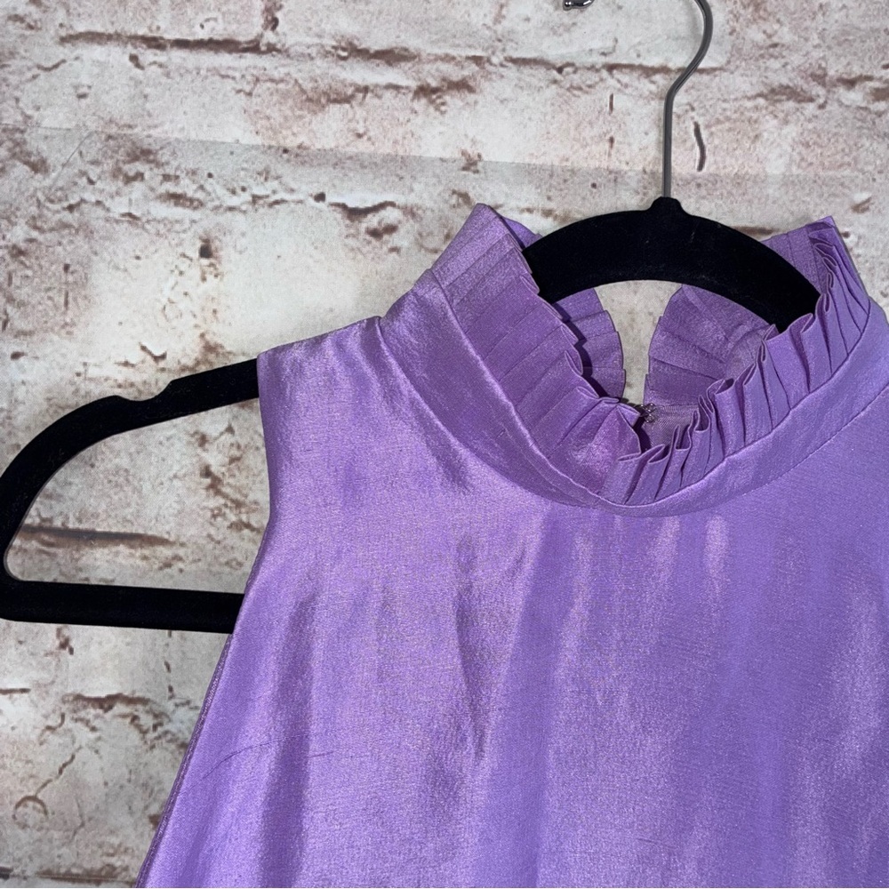 Azeeza Alcott Mini Dress in Amethyst Size XS - Picture 4 of 11
